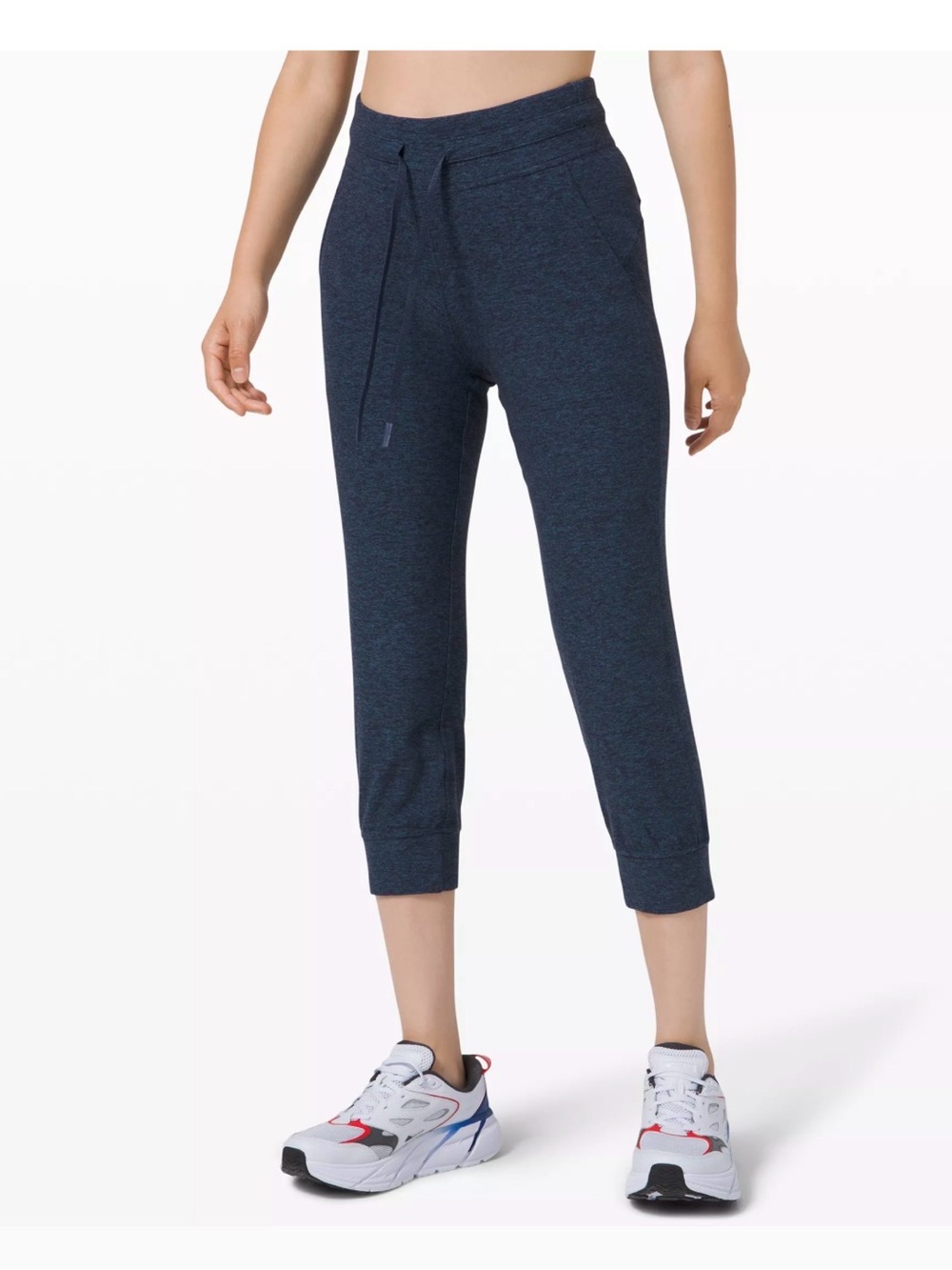 Lululemon Women's Cropped Ready to Rulu Joggers - Dark Gray